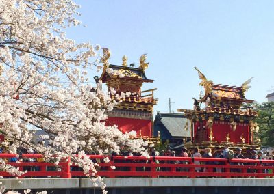 festivo takayama en primavera