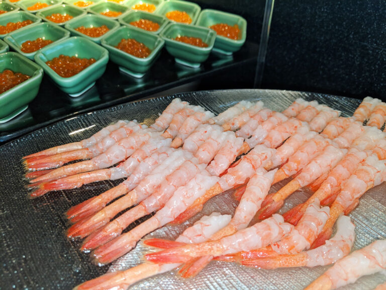 Sashimi de gambas