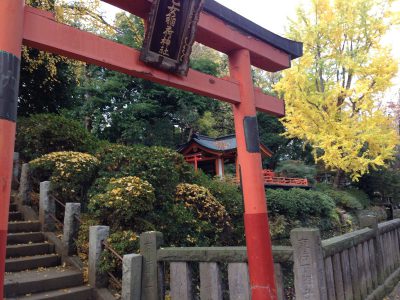 El precioso santuario Nezu en Tokio